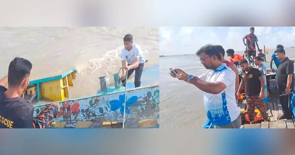 যমুনায় বাল্কহেড ডুবে নিখোঁজ দুই শ্রমিক, উদ্ধারে ডুবুরি