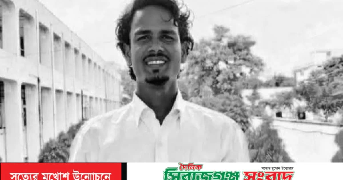 তাড়াশে হত্যা মামলার আসামি শুটার শাকিল গ্ৰেফতার