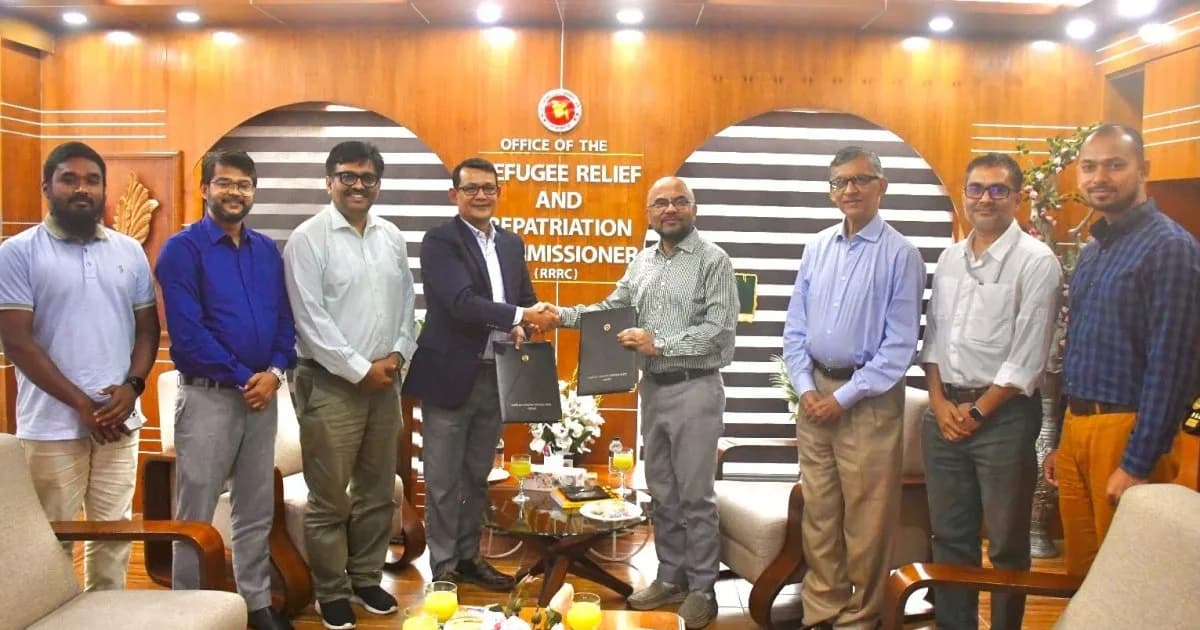 রোহিঙ্গা ক্যাম্পে পিস ক্যাফে- কমিউনিটি লাইব্রেরি চালু