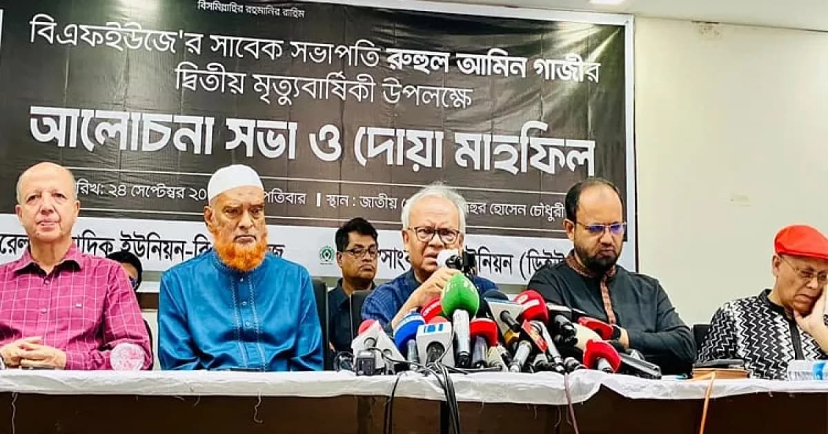 ফ্যাসিবাদের পুনরুত্থান হলে কেউ রক্ষা পাবেন না, ন্যূনতম বোঝাপড়ার আহ্বান রিজভীর