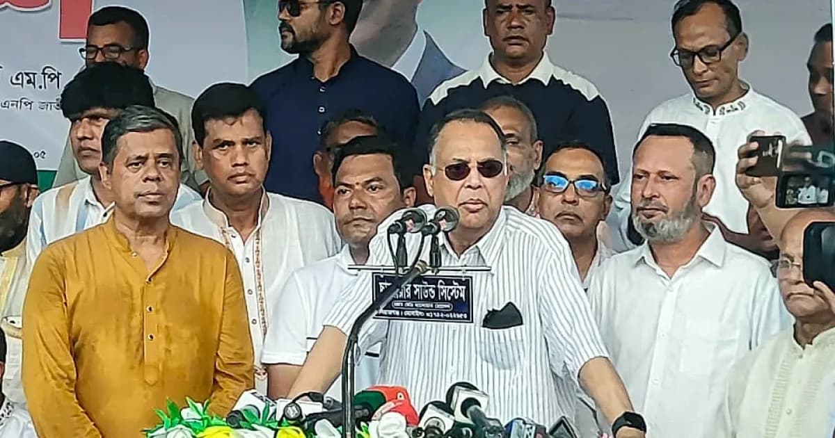 আপনারা যদি এক গালে চড় দেন, তাহলে দুই গালে চড় দেব