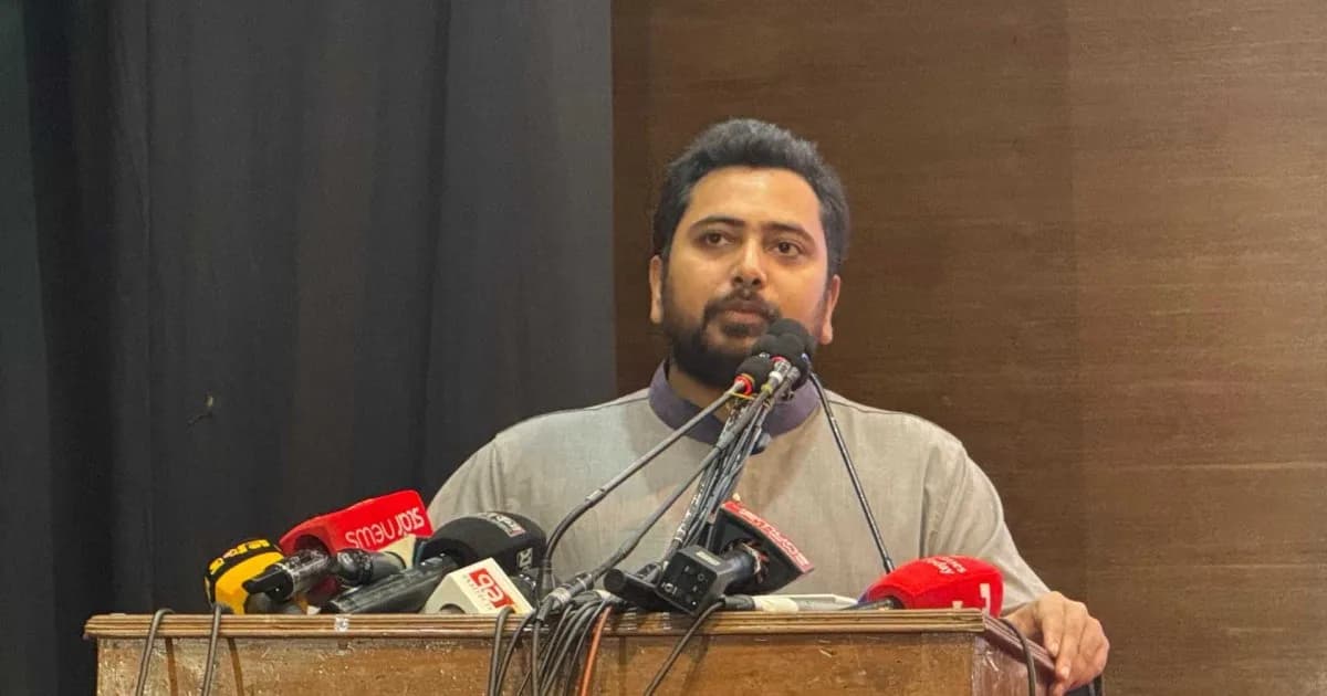 নতুন করে গণভোটের কথা বলা সরকারের অপকৌশলেরই অংশ: নাহিদ ইসলাম