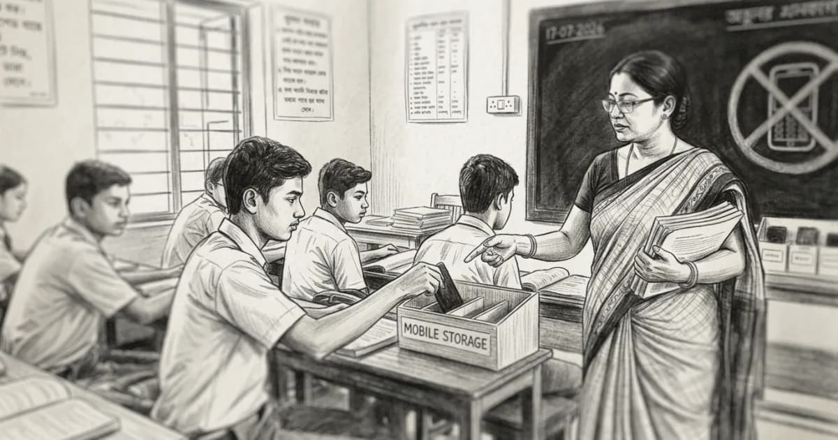 স্কুলে মোবাইল নিষিদ্ধের দাবি উঠছে বিশ্বজুড়ে, বাংলাদেশে কী করবে?