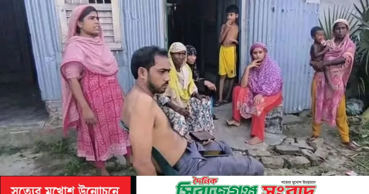 সলঙ্গায় সংবাদ প্রকাশের জেরে সাংবাদিকের বাড়িতে হামলার অভিযোগ