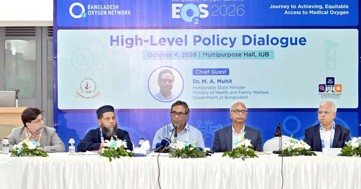 ‘২০ জেলায় সমন্বিত মেডিক্যাল অক্সিজেন প্রকল্প হাতে নিচ্ছে সরকার’