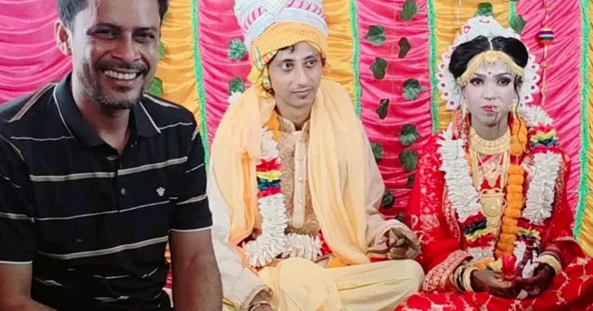১৫৬ অসহায় মেয়ের বিয়ে, বাবার দায়িত্ব পালন করে দৃষ্টান্ত গড়লেন মামুন বিশ্বাস