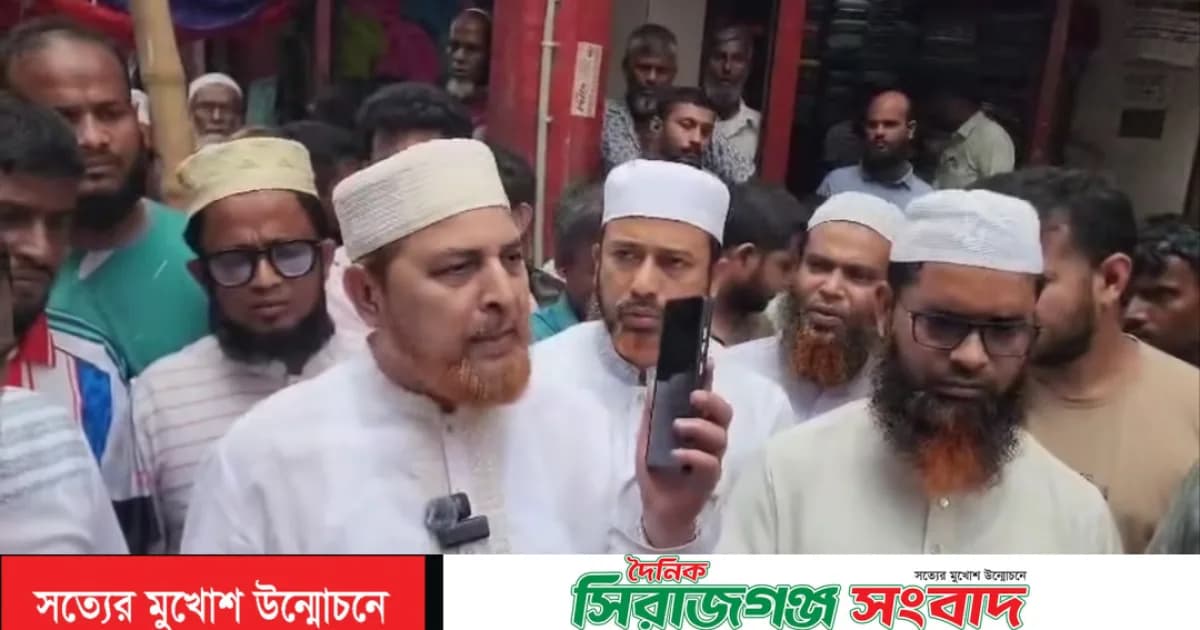 উল্লাপাড়ায় দুই বছরেও ড্রেন নির্মাণ শেষ হয়নি,এমপি রফিকুল ইসলামের ক্ষোভ