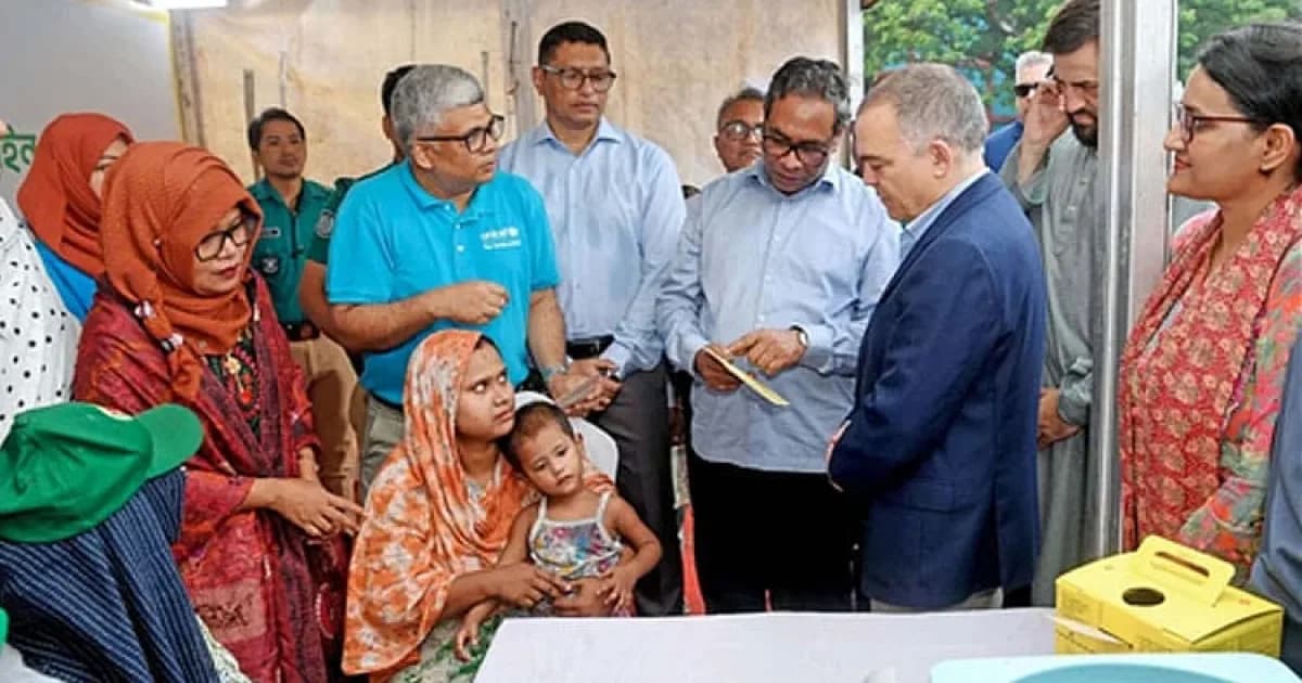 দেশের ৩৪ লাখ শিশুকে টিকাদানে সহায়তা দিচ্ছে যুক্তরাষ্ট্র