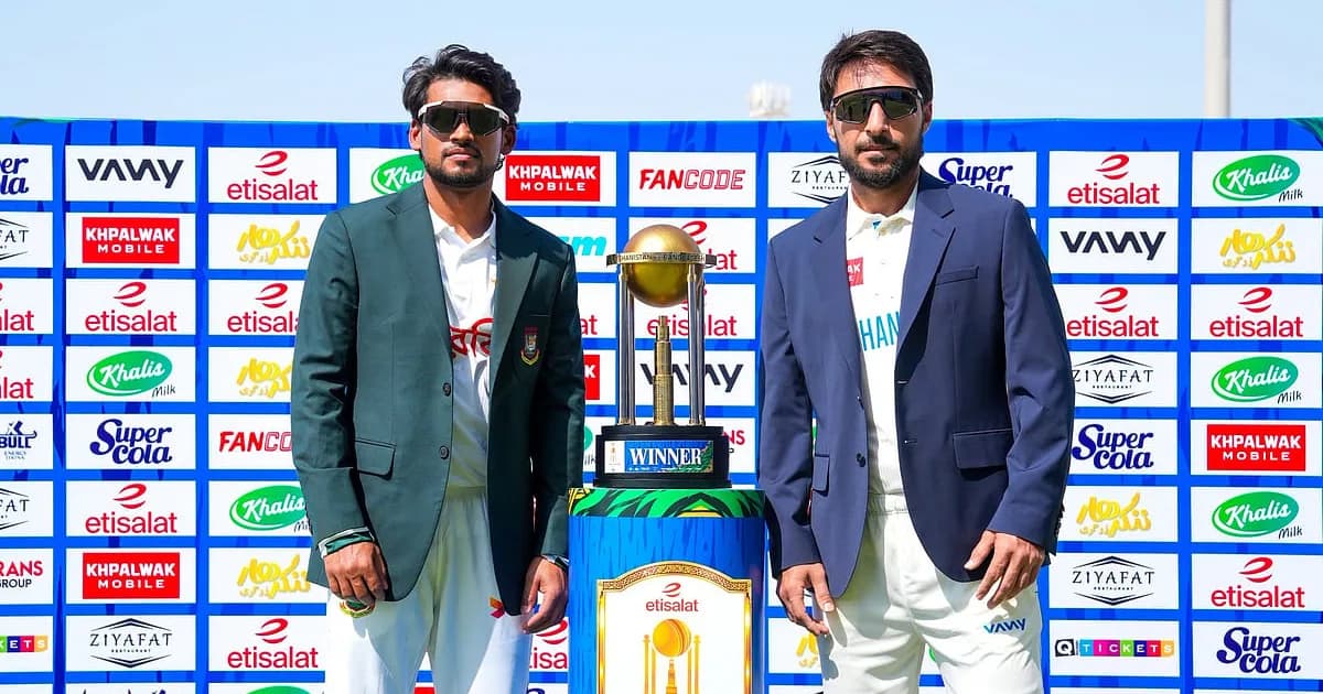 বাংলাদেশ–আফগানিস্তান টেস্ট: তানজিদ–সাদমানের ব্যাটে বাংলাদেশের রান ৫০ ছাড়াল