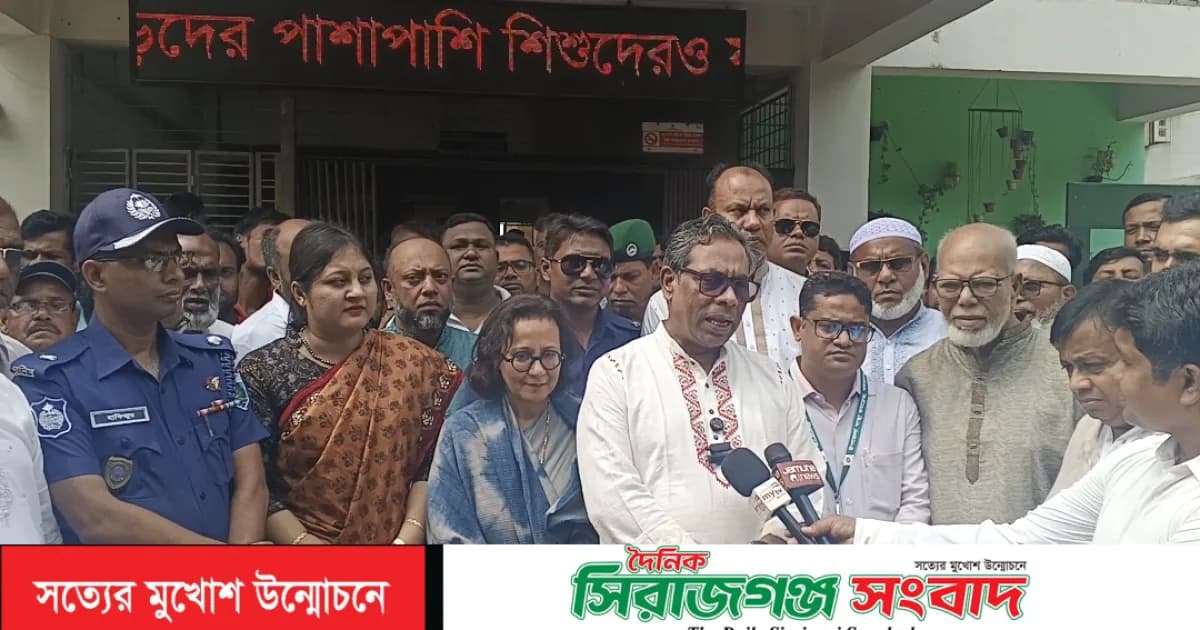 শাহজাদপুর উপজেলা স্বাস্থ্য কমপ্লেক্সে আধুনিক ল্যাব ও ব্রেস্ট ফিডিং কর্নারের উদ্বোধন