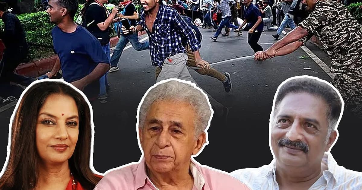 ককরোচ জনতা পার্টির আন্দোলনে তারকারা, শাবানা আজমি থেকে নাসিরউদ্দিন শাহ কে কী বলেছেন
