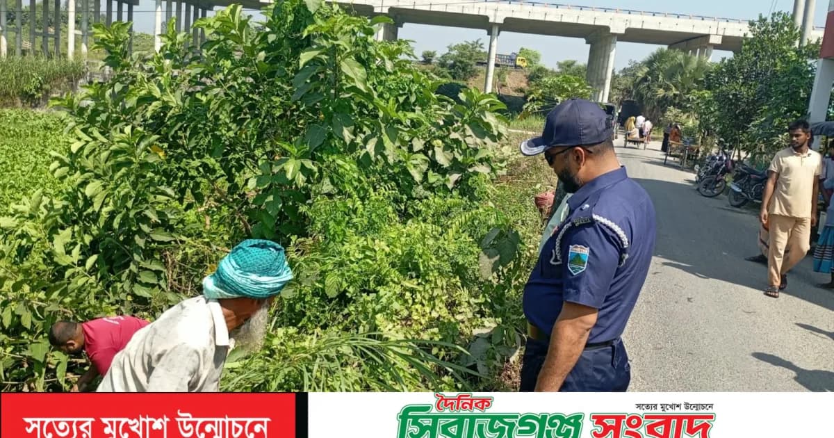 কামারখন্দে অপরাধ ও দুর্ঘটনা রোধে ওসি হাশমত আলীর ব্যতিক্রমী উদ্যোগ