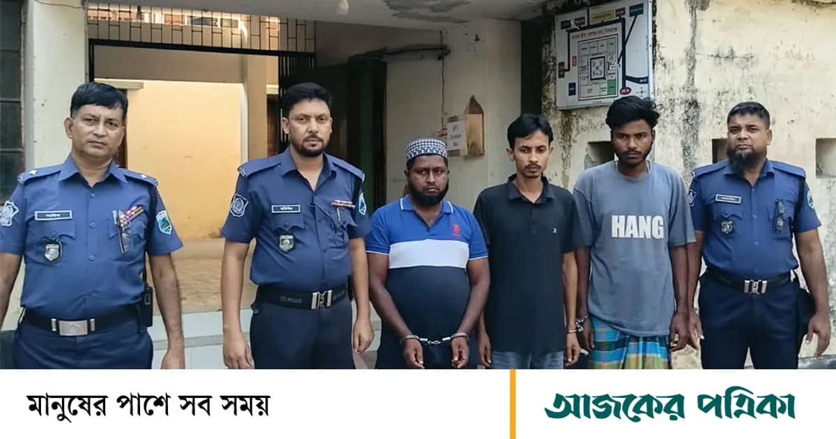 সিরাজগঞ্জে ট্রাক থেকে ৪০০ গ্যাস সিলিন্ডার লুট, গ্রেপ্তার ৩