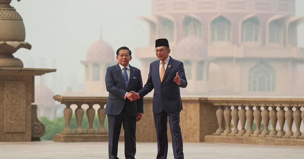 যুদ্ধাপরাধের অভিযোগ থাকা মিয়ানমারের জান্তা প্রেসিডেন্ট কীভাবে প্রতিবেশীদের আনুকূল্য আদায় করছেন