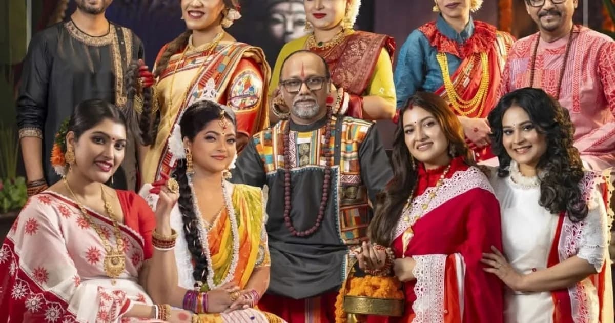 বিপ্লব সাহার পরিকল্পনা ও পরিচালনায় ‘পূজো বাড়ির গান’