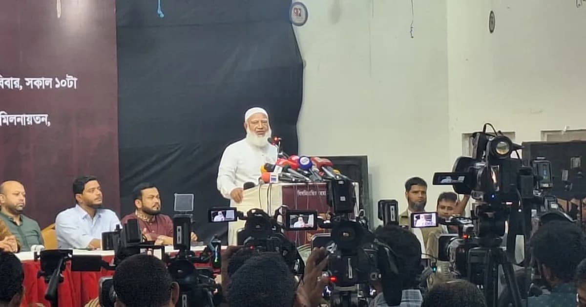 সংবিধান সংশোধন করবেন, আদালতে হোয়াইটওয়াশ হবে, তাতে রাজি নই: জামায়াত আমির